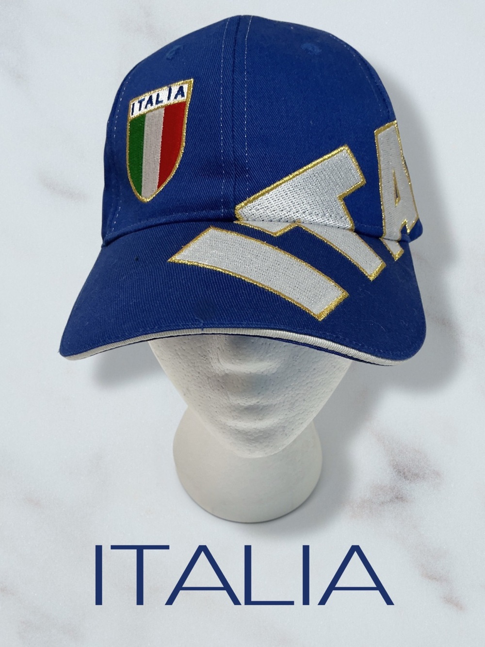 ITALIA Appliquéd National Team Logo Cap NWT